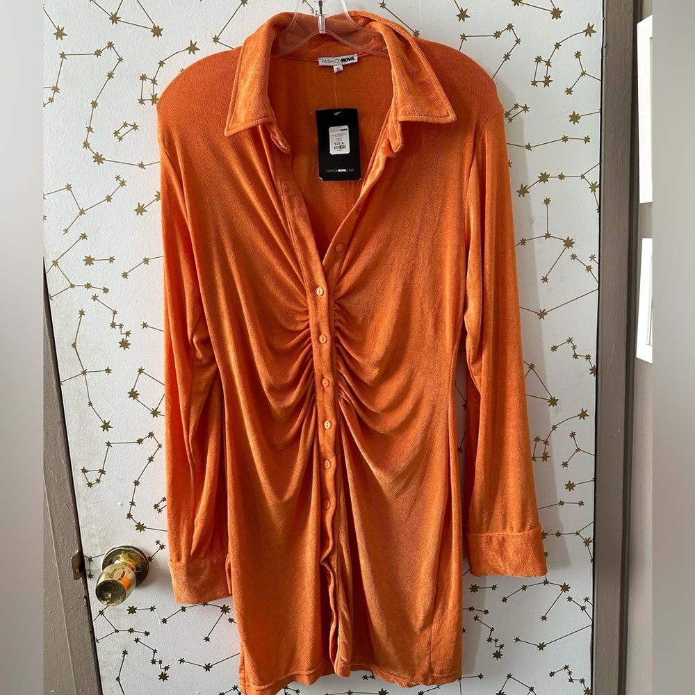 Tall nights to remember shirt dress